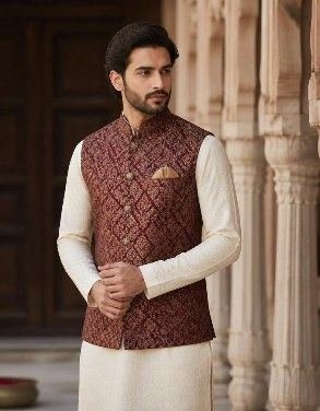 Brocade coti / Nehru jacket