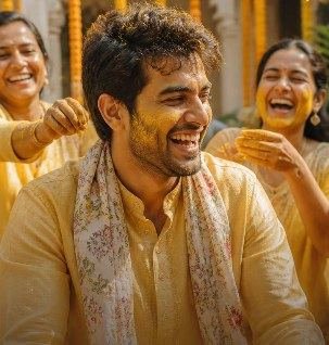 Haldi ceremony outfit
