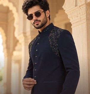 Reception outfit for the groom
